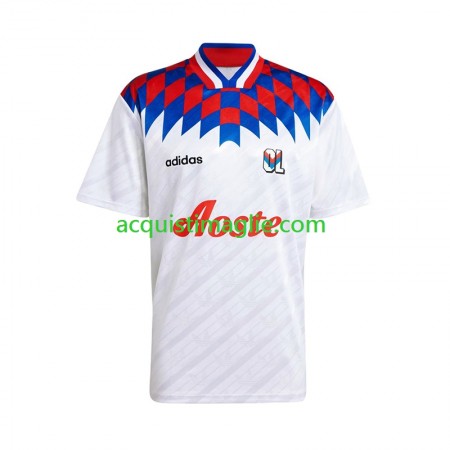 Divisa di Calcio Olympique Lyonnais 1995 Retro Prima 1996